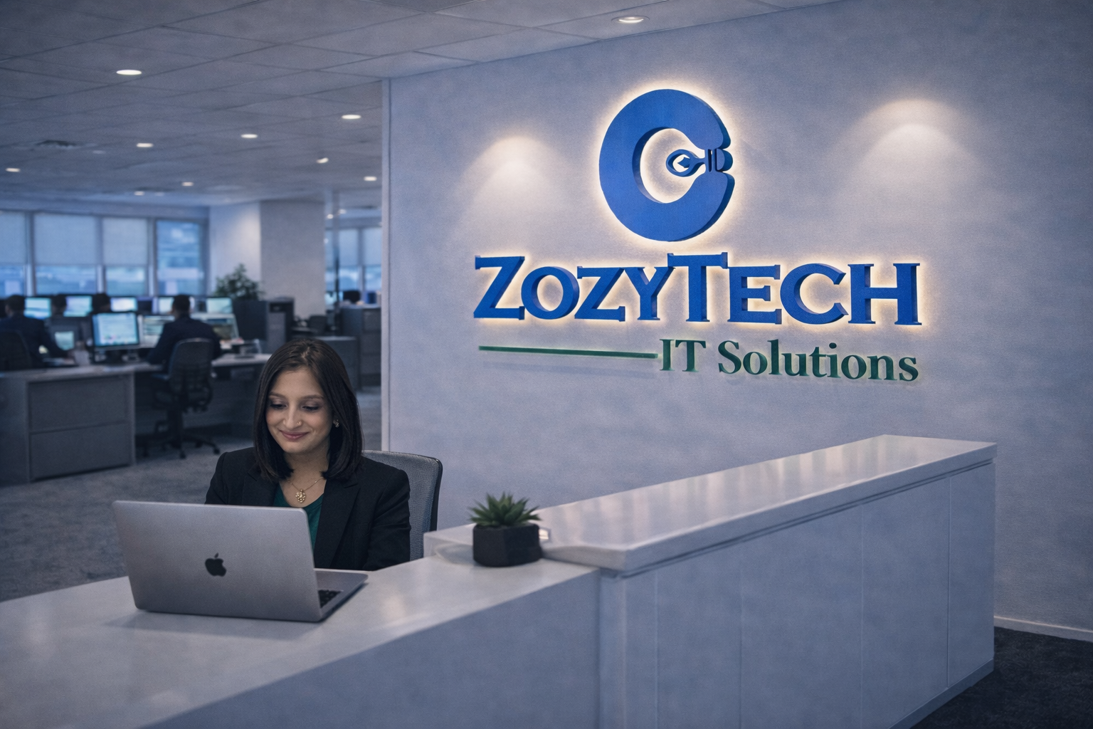 ZozyTech enterprise technology visual